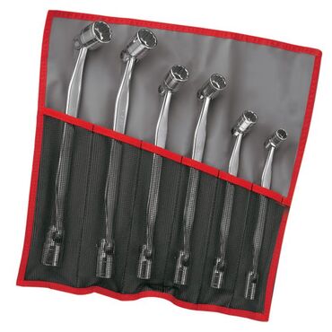 Sets of flexible head wrenches, metric type no. 66A.JE6T